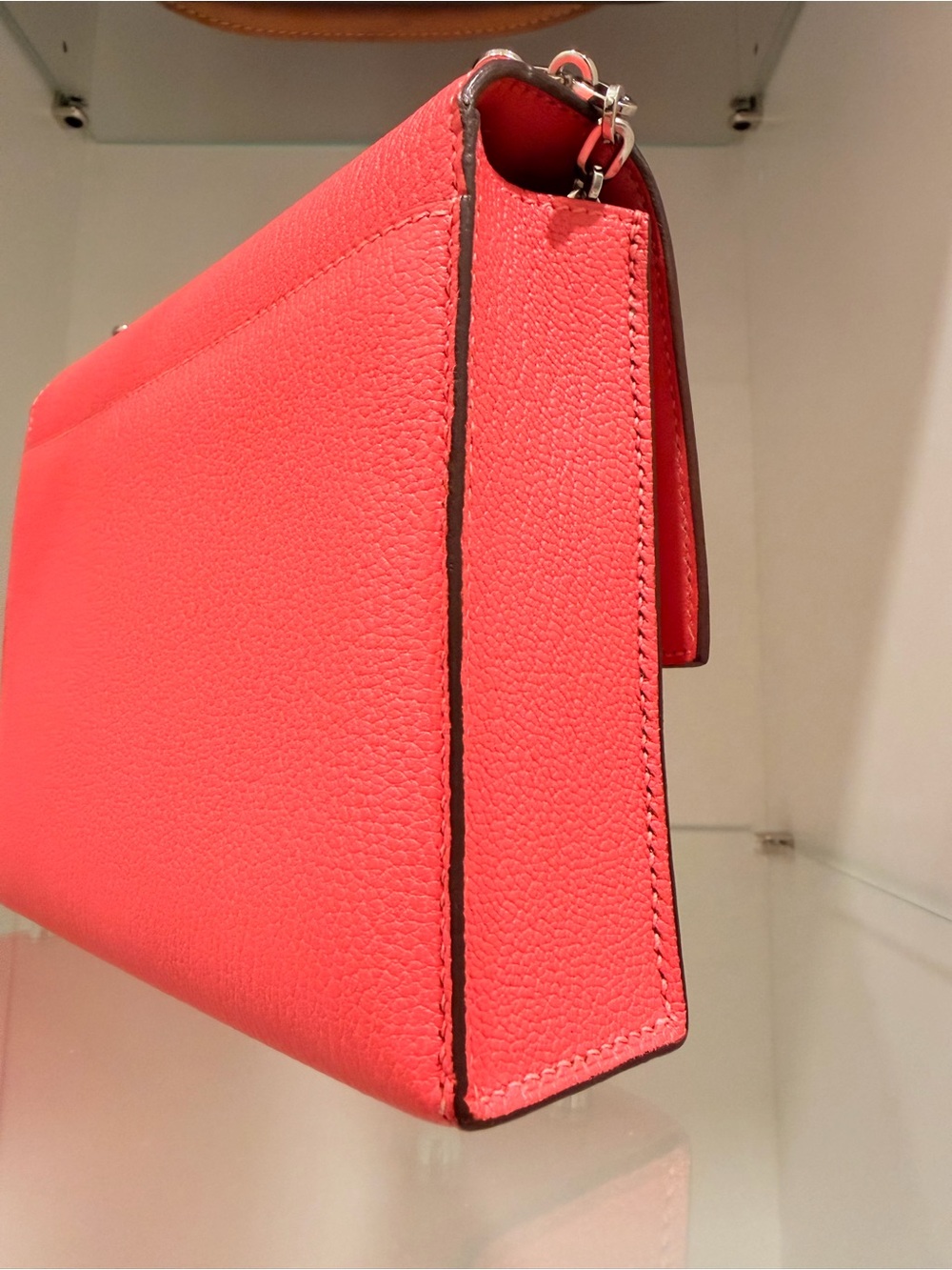 Hermes Mini Verrou Bag in PHW - Picture 7 of 11